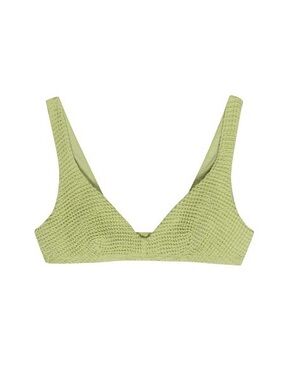 DONNI. Waffle Bralette in Lime